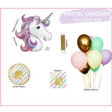 Load image into Gallery viewer, Pastel Unicorn Party Box - MINI BOX
