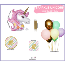 Load image into Gallery viewer, Pink Sparkle Unicorn Party Box - MINI BOX
