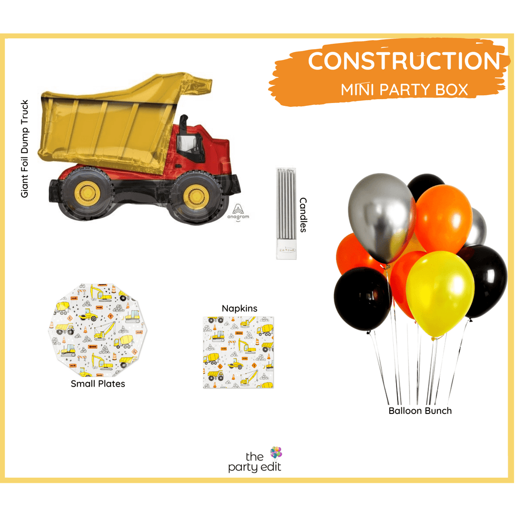 Construction Party Box - MINI BOX