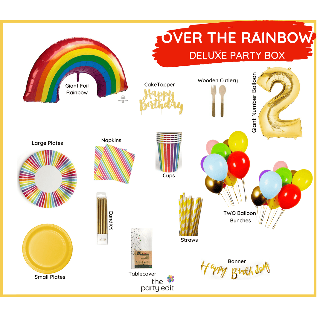 Over the Rainbow Party Box - DELUXE BOX