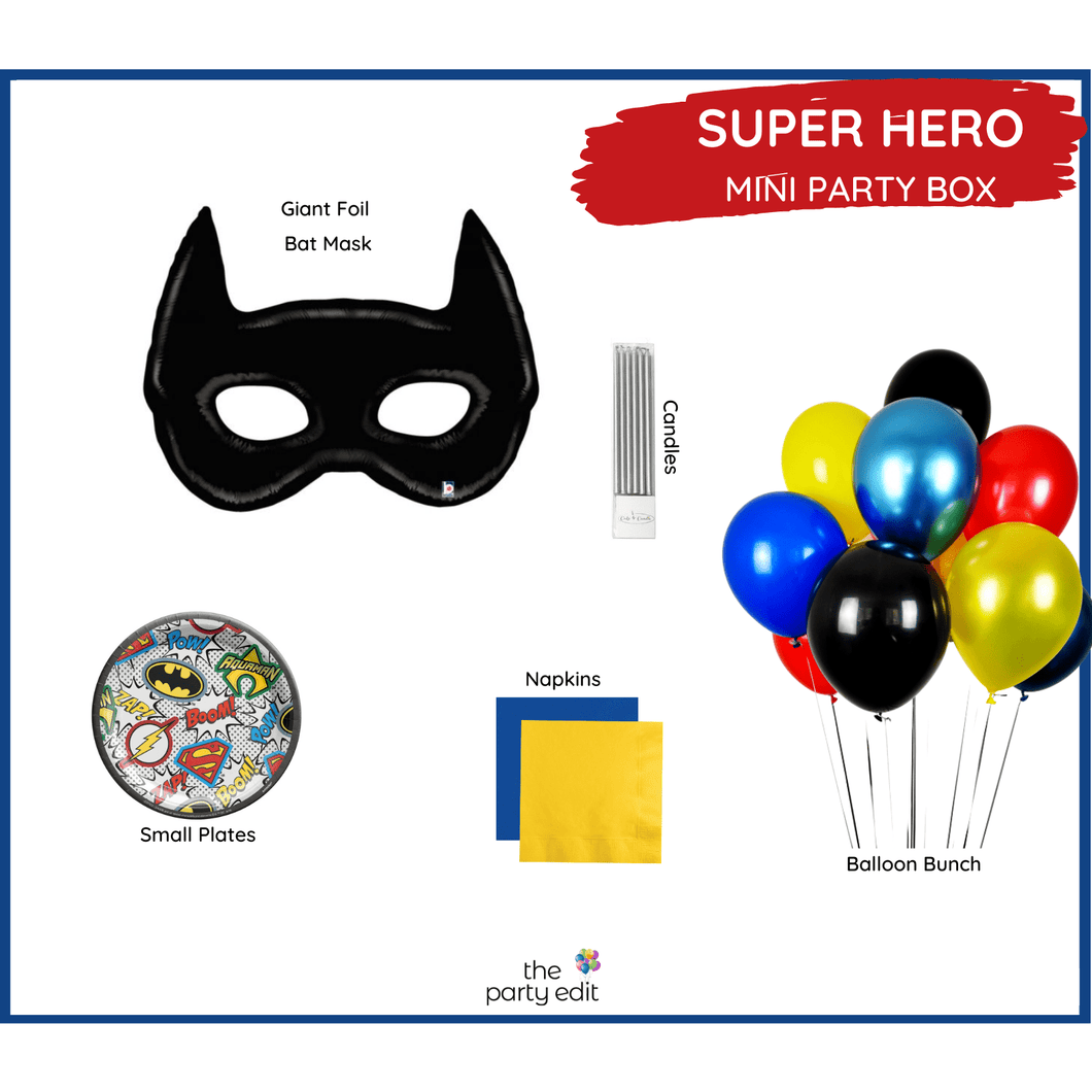 Super Hero Party Box  - MINI BOX