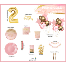 Load image into Gallery viewer, Pink &amp; Gold Party Box - DELUXE BOX
