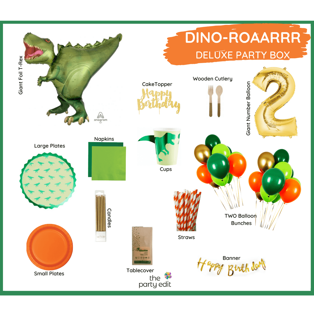 Dino-ROAAARRR Party Box - DELUXE BOX