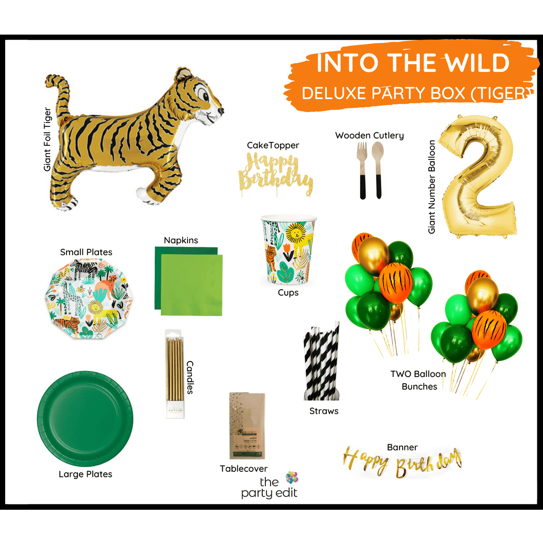 Into the Wild Party Box (TIGER) - DELUXE BOX