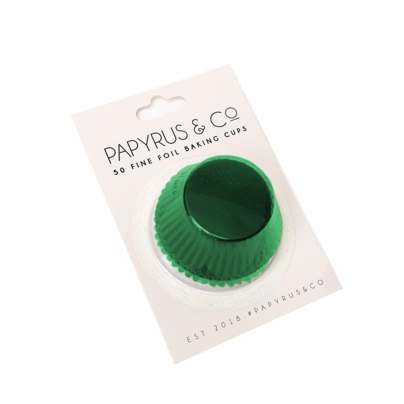 Green Foil Baking Cups (50 pack)