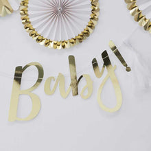 Load image into Gallery viewer, &#39;Oh Baby&#39; Gold Garland
