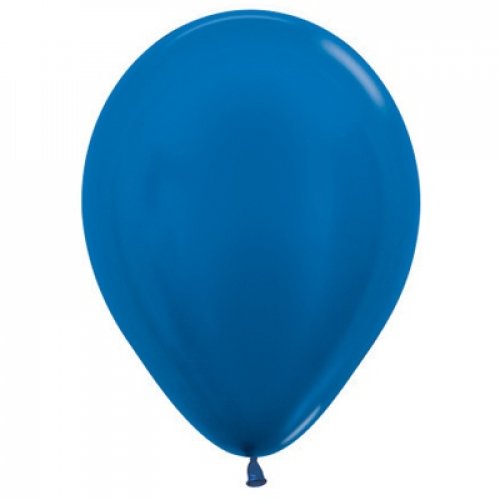 Metallic Royal Blue Balloon - Mini 12cm