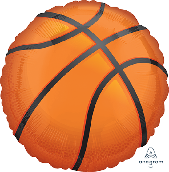 Giant Basketball Foil Balloon