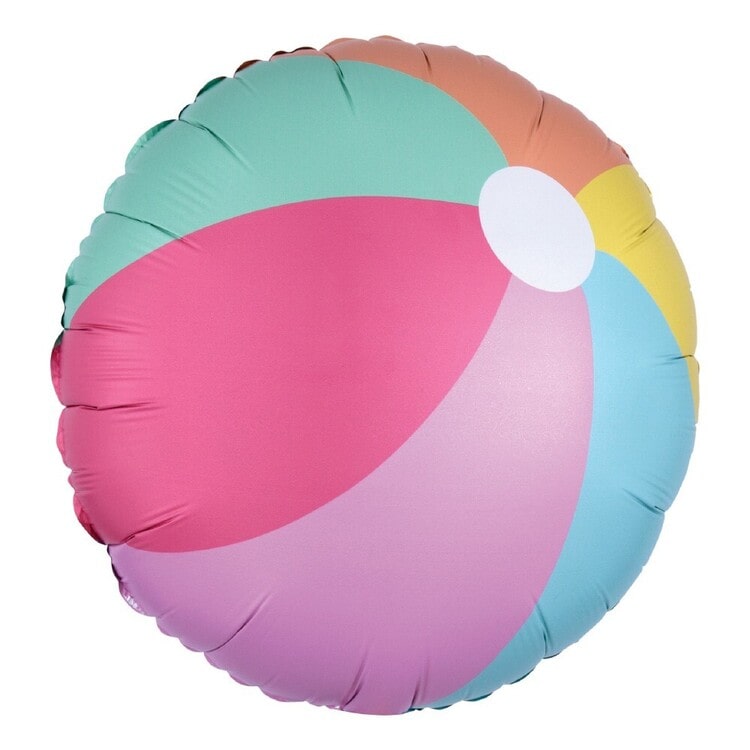 Beach Ball Foil Balloon