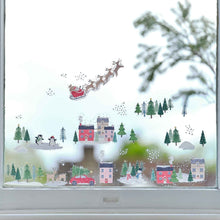 Load image into Gallery viewer, Christmas Scene Window Stickers
