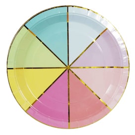 Colour Wheel Large Plates (10 pack)