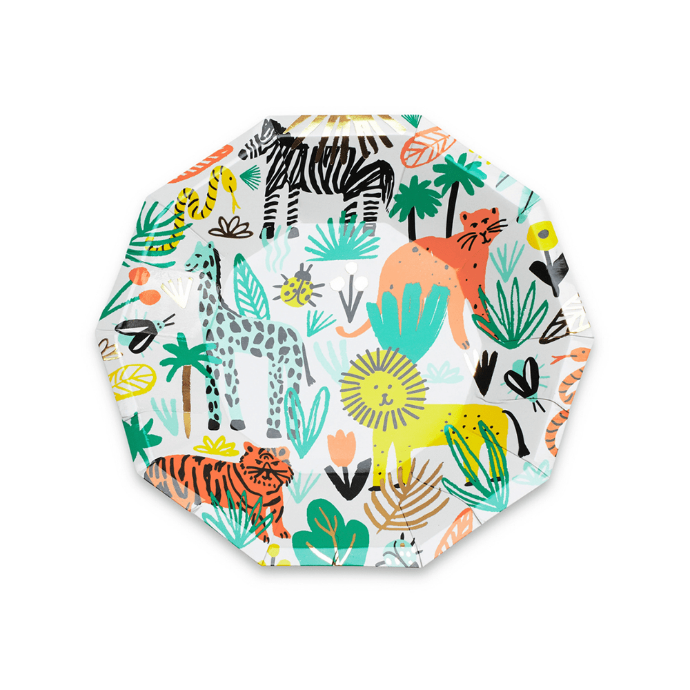 Into the Wild Dessert Plates (8 pack)