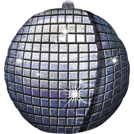 Holographic Disco Ball Foil Balloon