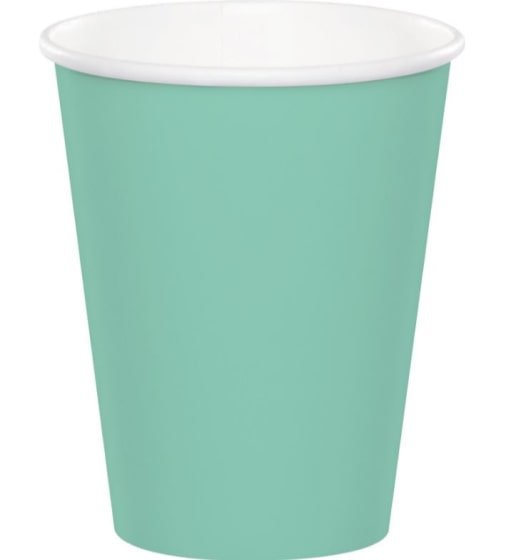 Pastel Mint Green Cups (10 pack)