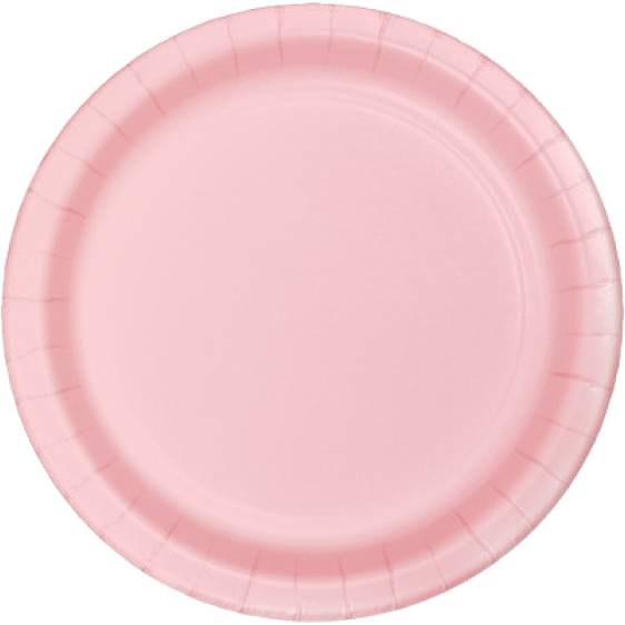 Pastel Pink Dinner Plates (10 pack)