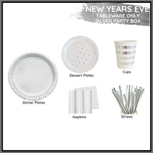 Load image into Gallery viewer, New Years Eve Party Box - TABLEWARE (Gold or Silver)
