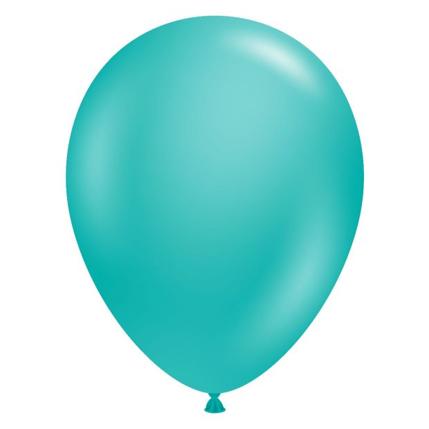 Tropical Teal Balloon - Regular 30cm