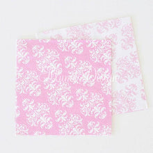 Load image into Gallery viewer, Damask Pink Cocktail Napkins (20 pack)
