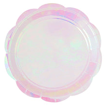 Load image into Gallery viewer, Iridescent Large Plates (10 pack)
