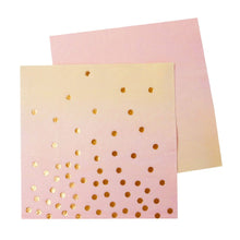 Load image into Gallery viewer, Pink &amp; Peach Cocktail Napkins (20 pack)
